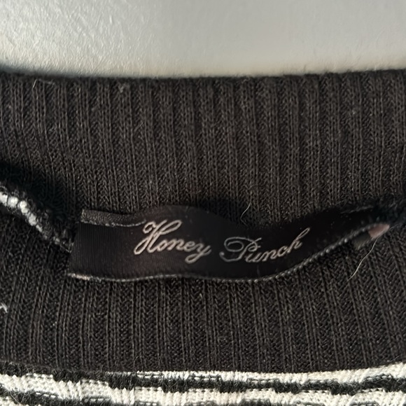 Striped crop sweater - Picture 2 of 2